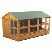 Power 14x8 Apex Potting Shed - Double Door